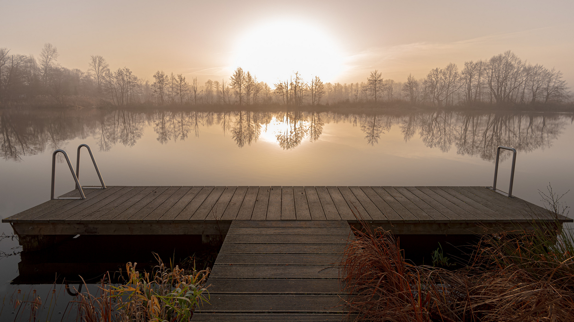 Wintermorgen an der Spree bei Beeskow