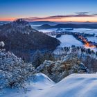 Wintermorgen auf dem Gohrisch