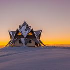 Wintermorgen auf dem Wirtsberg/Vogtland