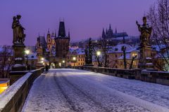 Wintermorgen auf Karlsbrücke 2