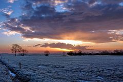 Wintermorgen bei Osteraccum