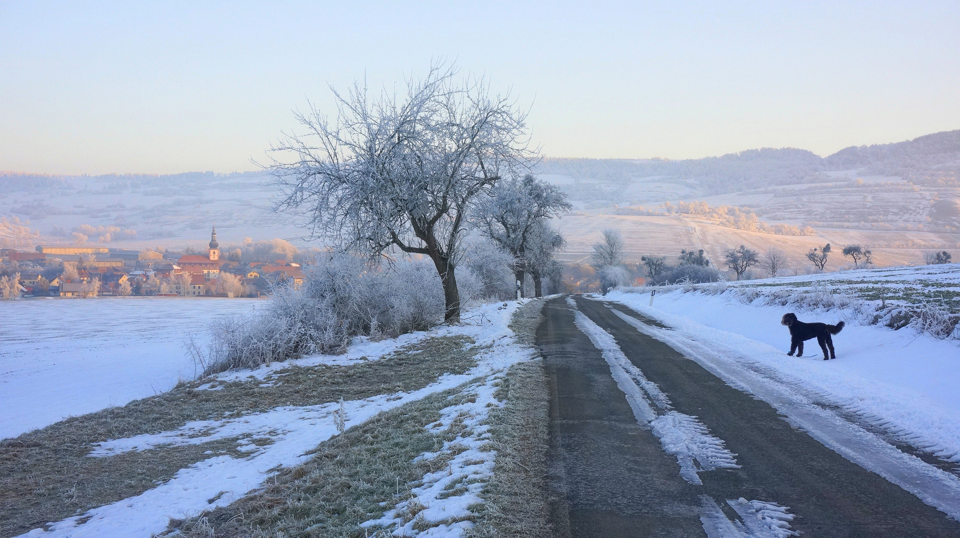 Wintermorgen II (por la mañana en invierno II)