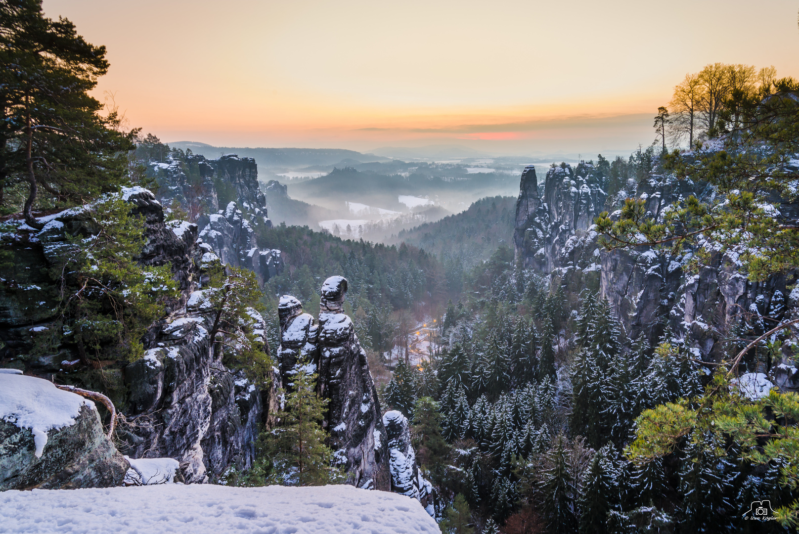 Wintermorgen im Märchenland