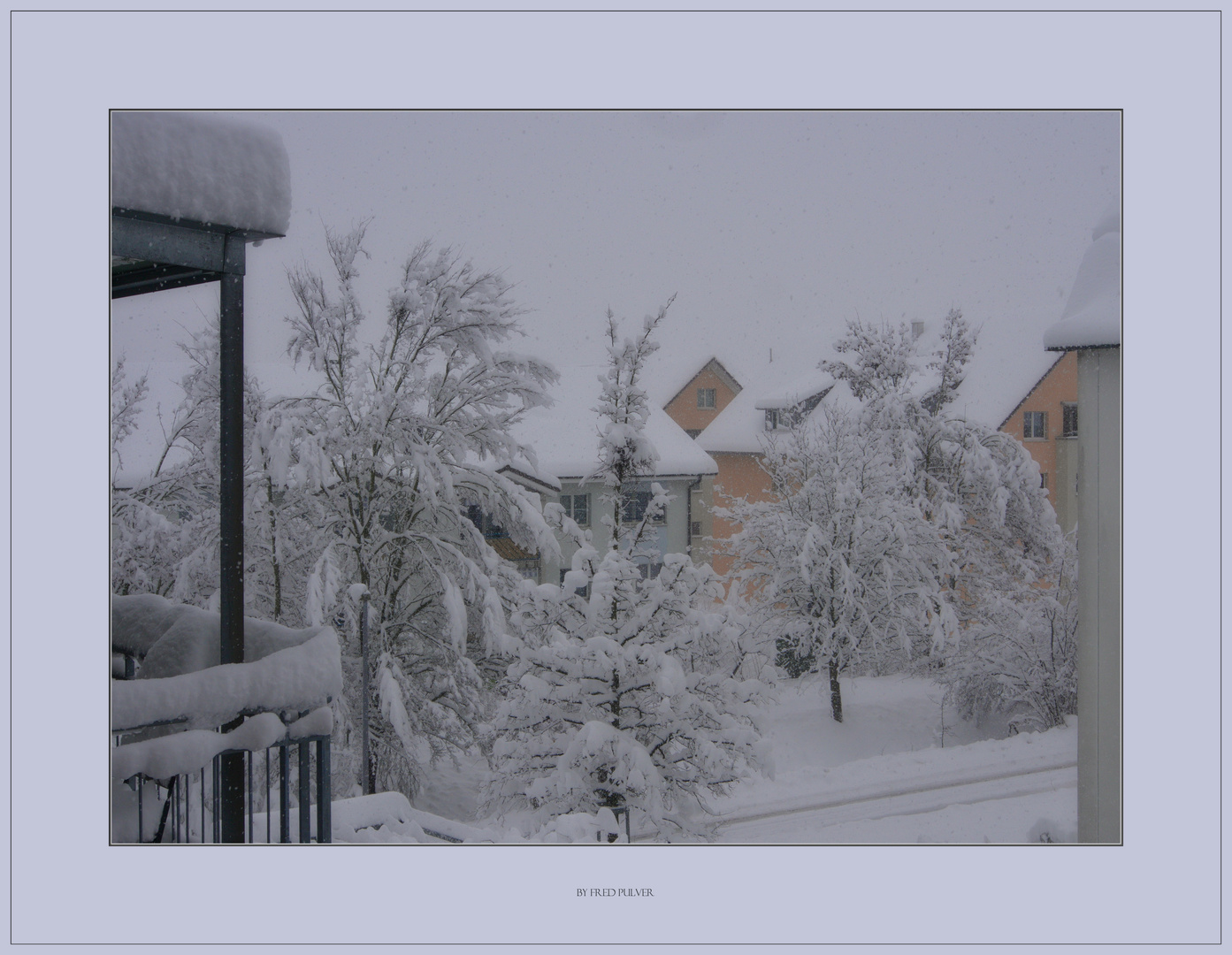 Wintermorgen im Quartier