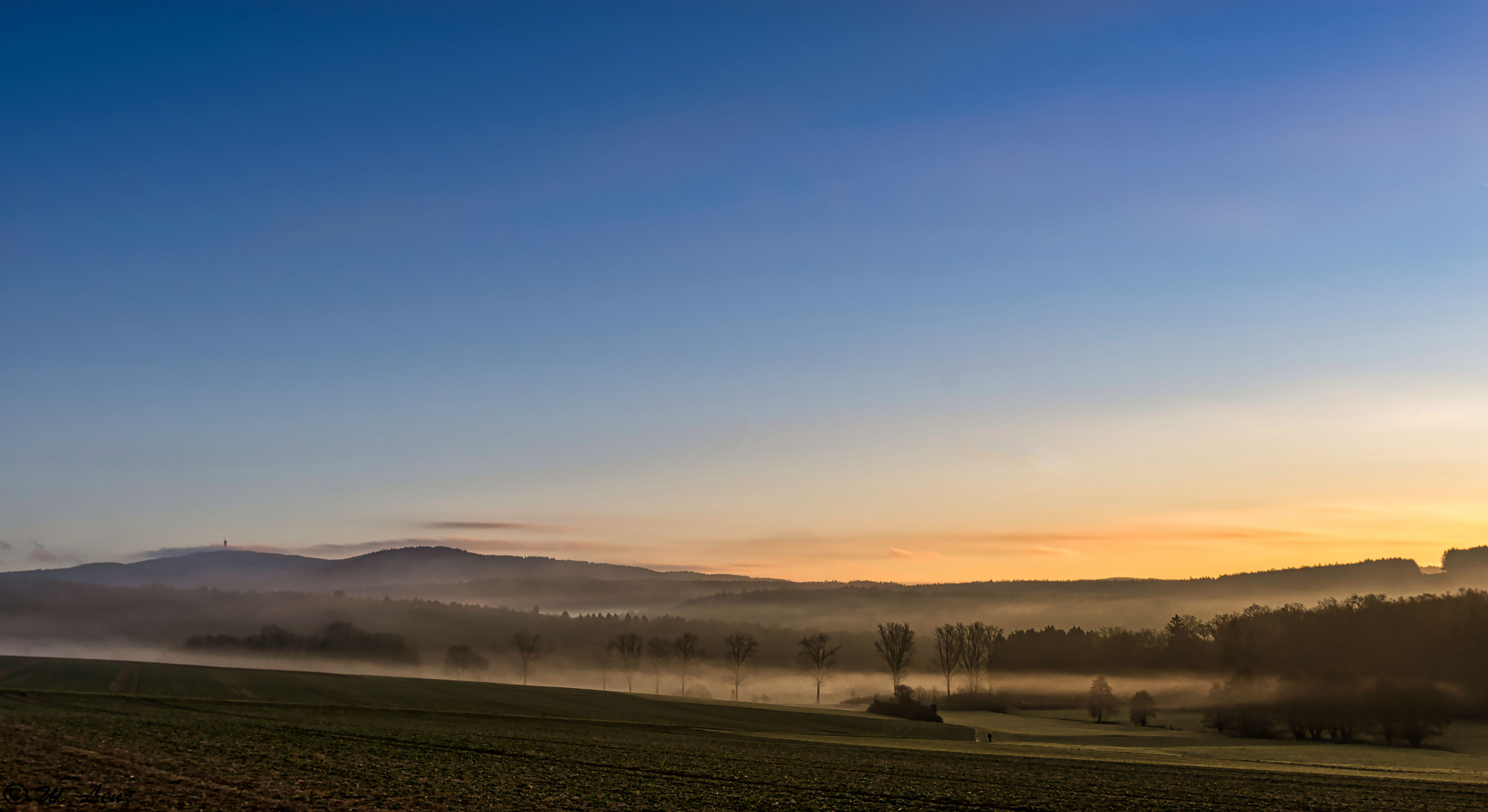 Wintermorgen im Taunus