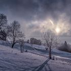 Wintermorgen im Voralpenland