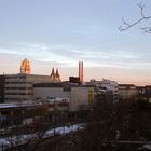 Wintermorgen in der Stadt