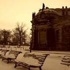 Wintermorgen in Dresden