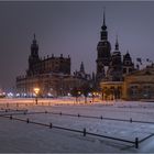 Wintermorgen in Dresden