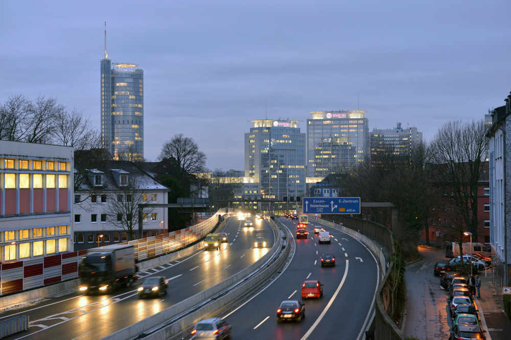 Wintermorgen in Essen