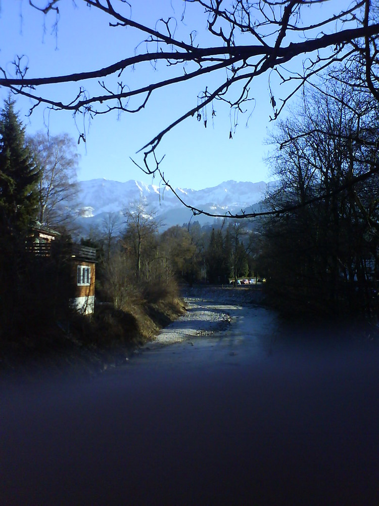 Wintermorgen in Garmisch