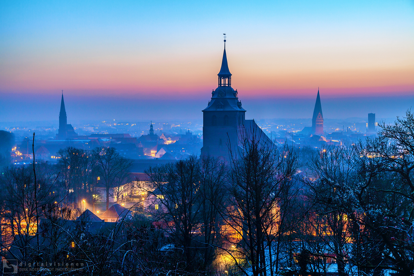 Wintermorgen in Lüneburg