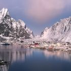 Wintermorgen in Reine