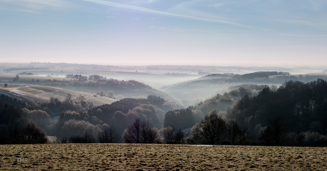 Wintermorgen, Sickingerhöhe