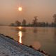 Wintermorgensonne an der Elbe