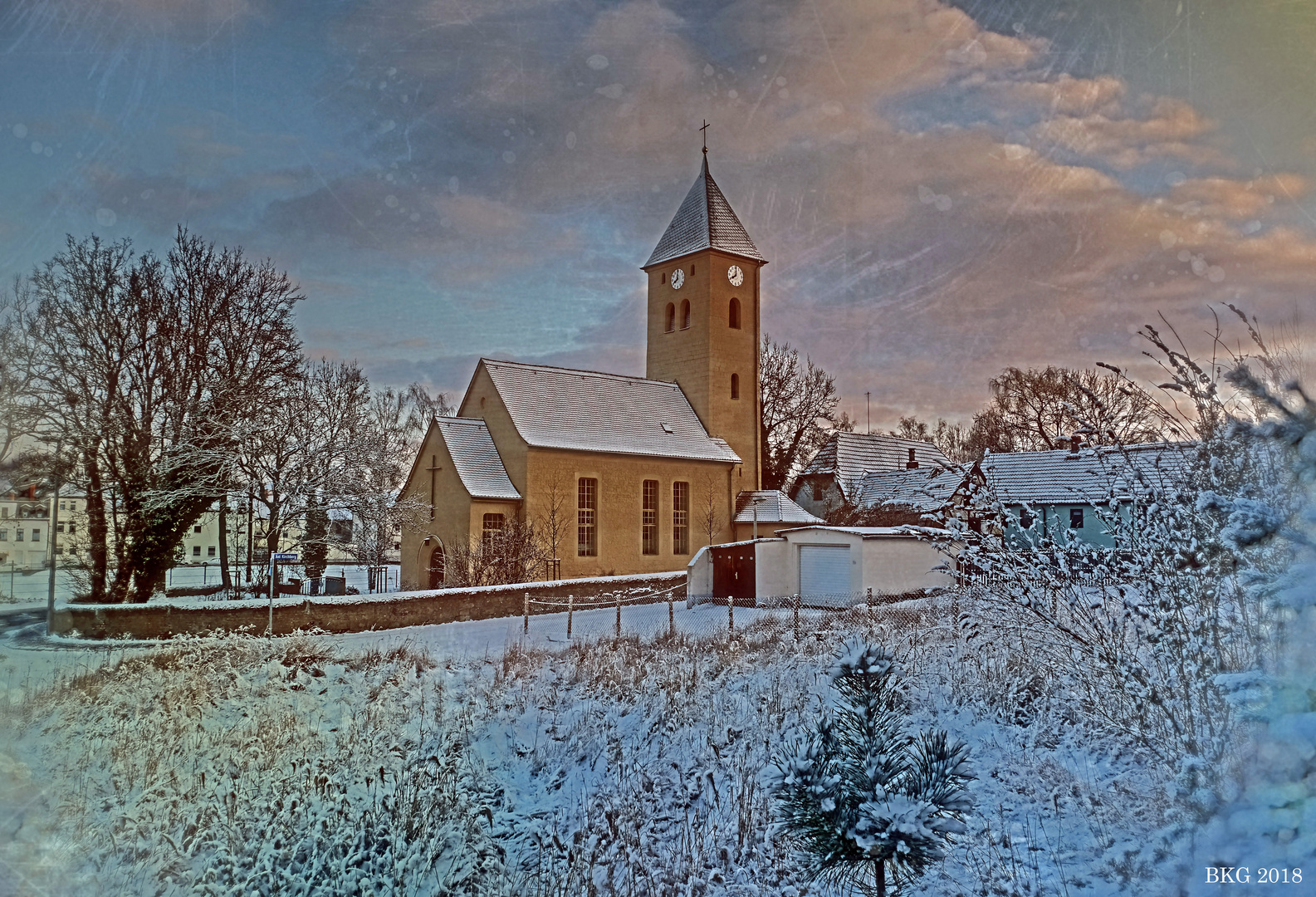 Wintermorgenzauber St.Peter Leumnitz 