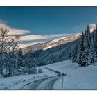 Wintermotiv aus dem Tiroler Unterland
