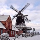 Wintermühle auf Fehmarn 2