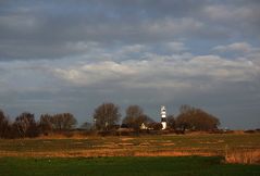 Winternachmittag am Bülker Leuchtturm