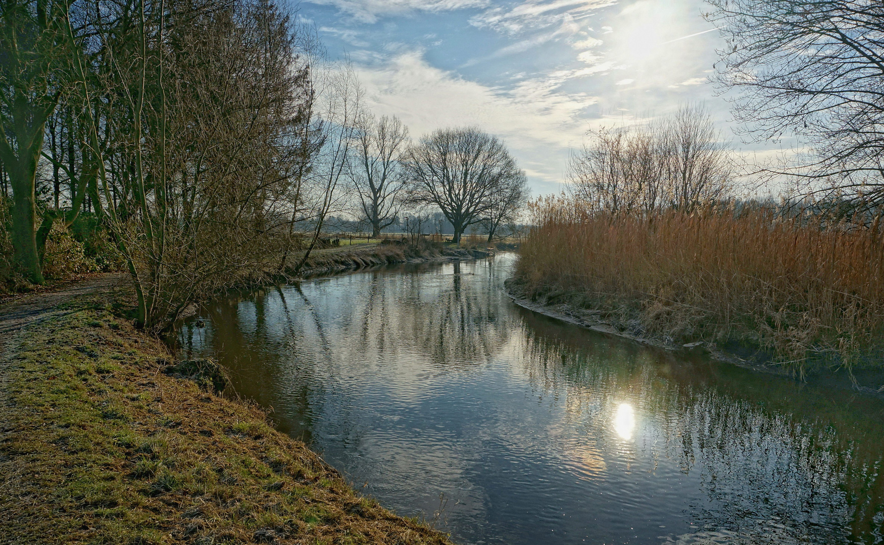 Winternachmittag an der Niers