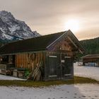 Winternachmittag bei Grainau