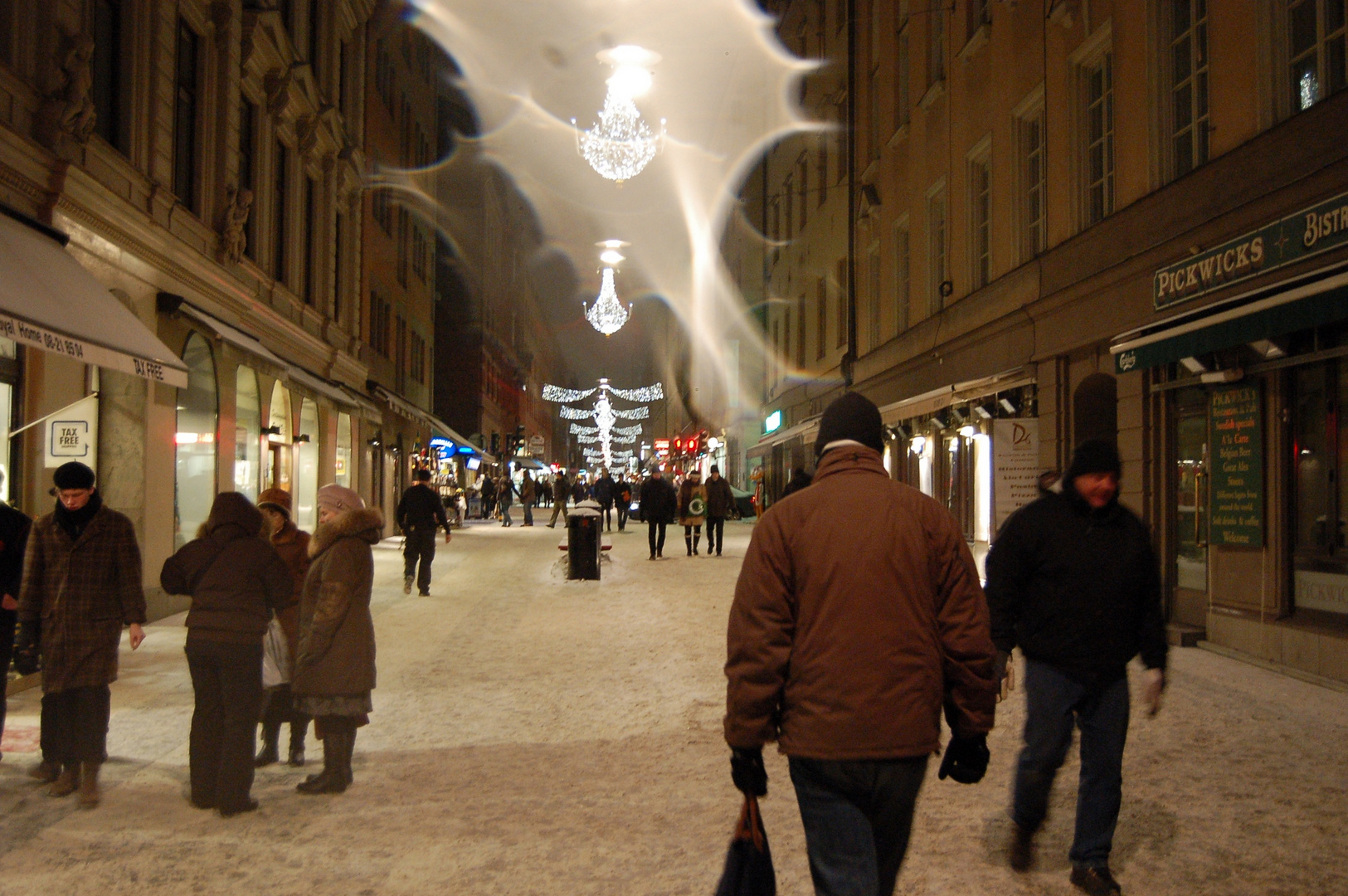 Winternachmittag in Stockholm