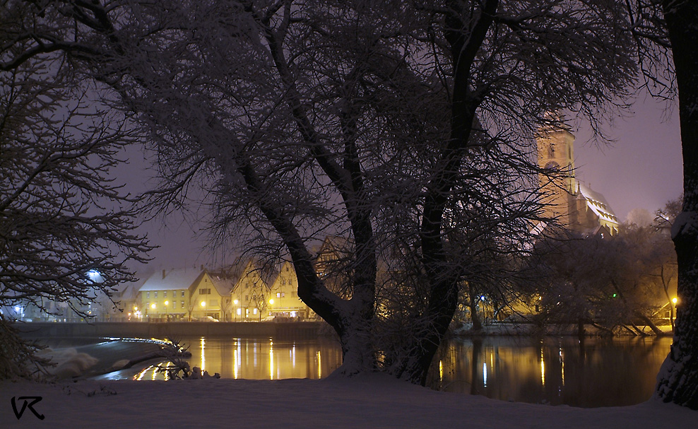 Winternacht #1 by Volker Richling 