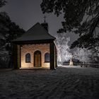 Winternacht auf dem Wetterkreuzberg