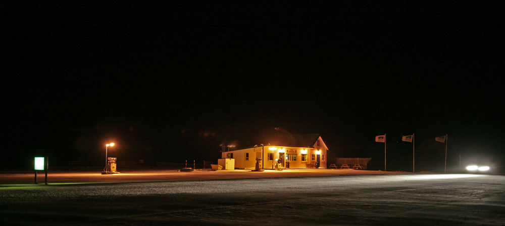 Winternacht auf Island