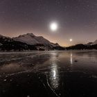 Winternacht auf Schwarzeis 