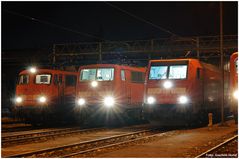 Winternacht im Bw Stuttgart (1/4)