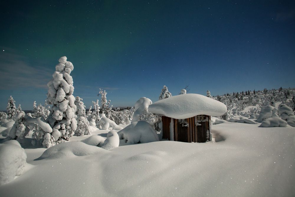 #Winternacht im Fjell