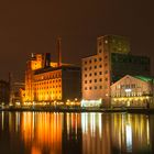 Winternacht im Innenhafen