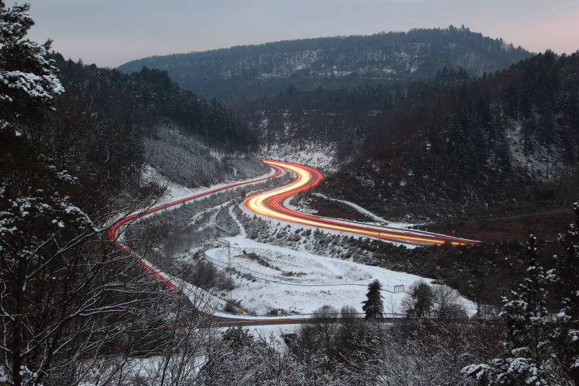 Winternacht in der Walmersbach