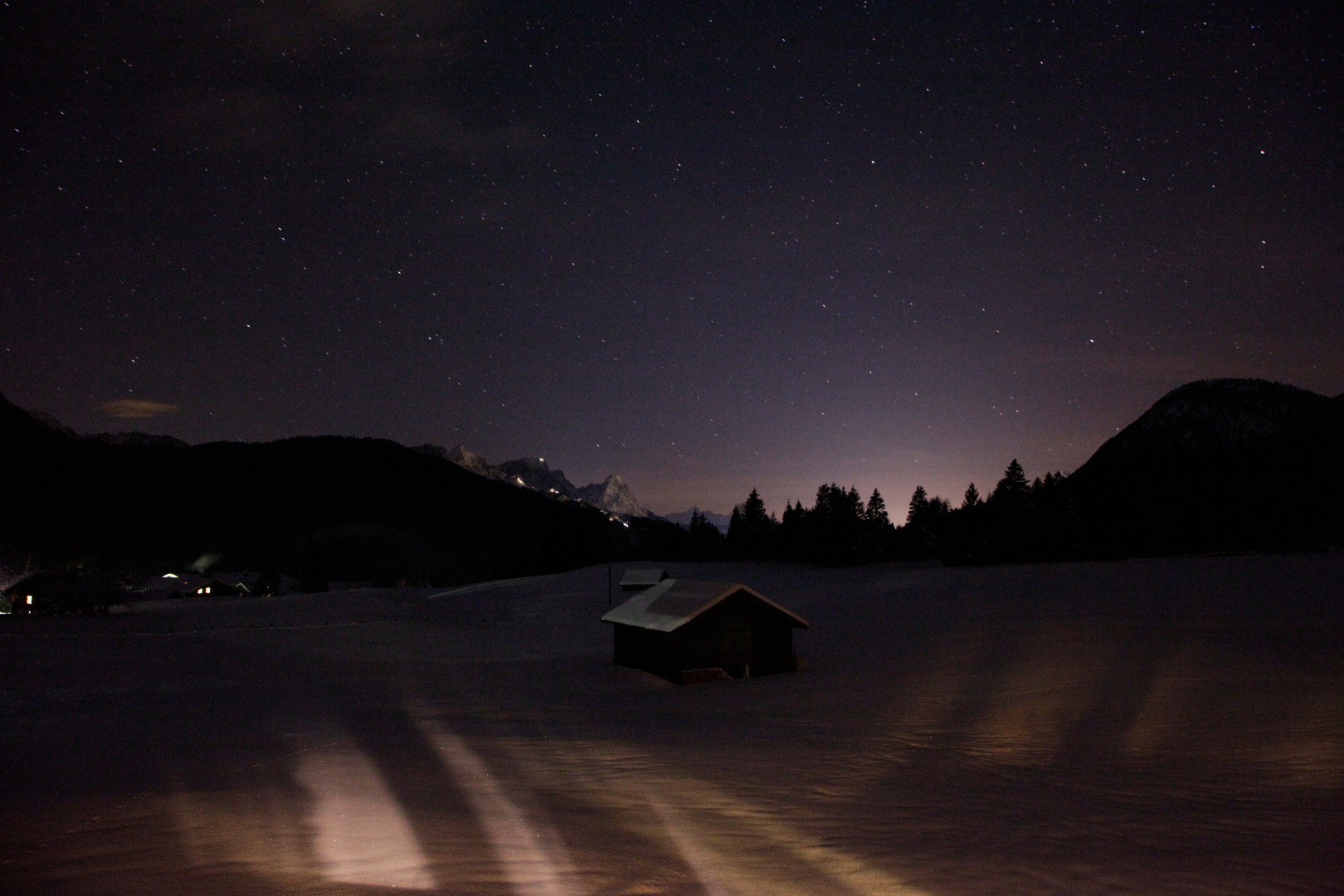 Winternacht in Gerold 1