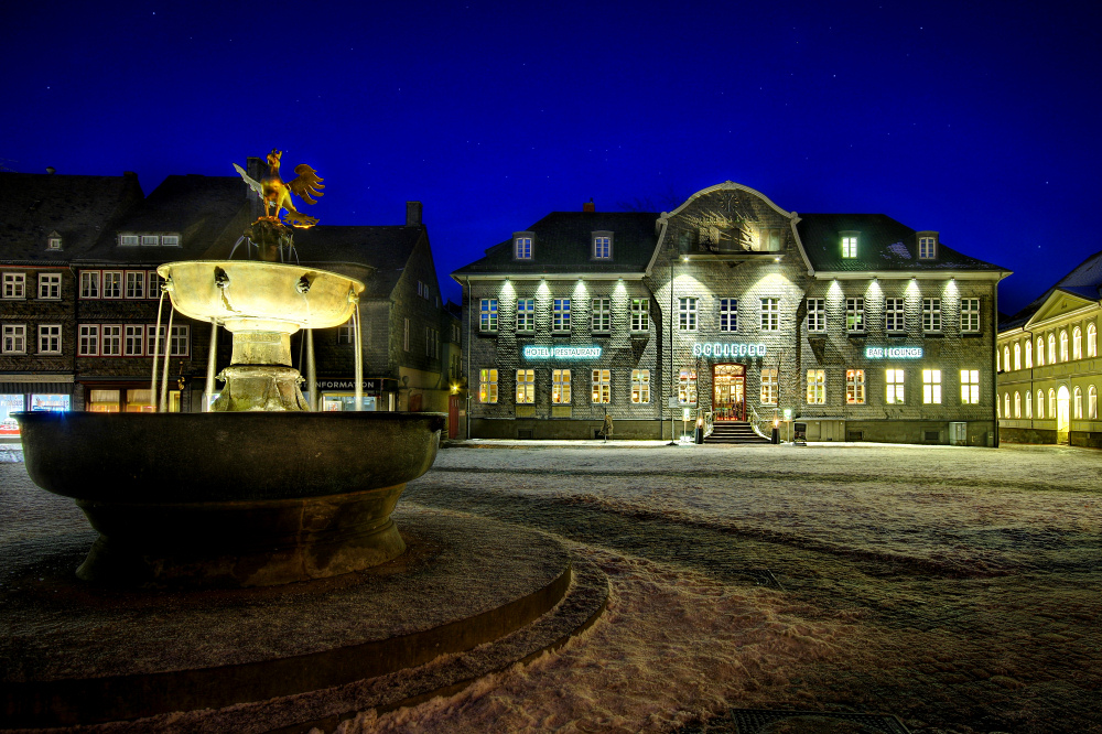 Winternacht in Goslar