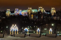 Winternacht in Moskau (2)