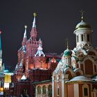 Winternacht in Moskau