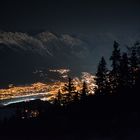 Winternacht über Innsbruck
