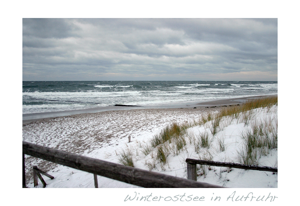 Winterostsee in Aufruhr I