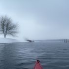 Winterpaddeln auf dem Bodden