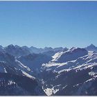 Winterpanorama Allgäuer Alpen