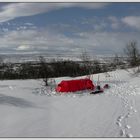 Winterpanorama an der Baumgrenze