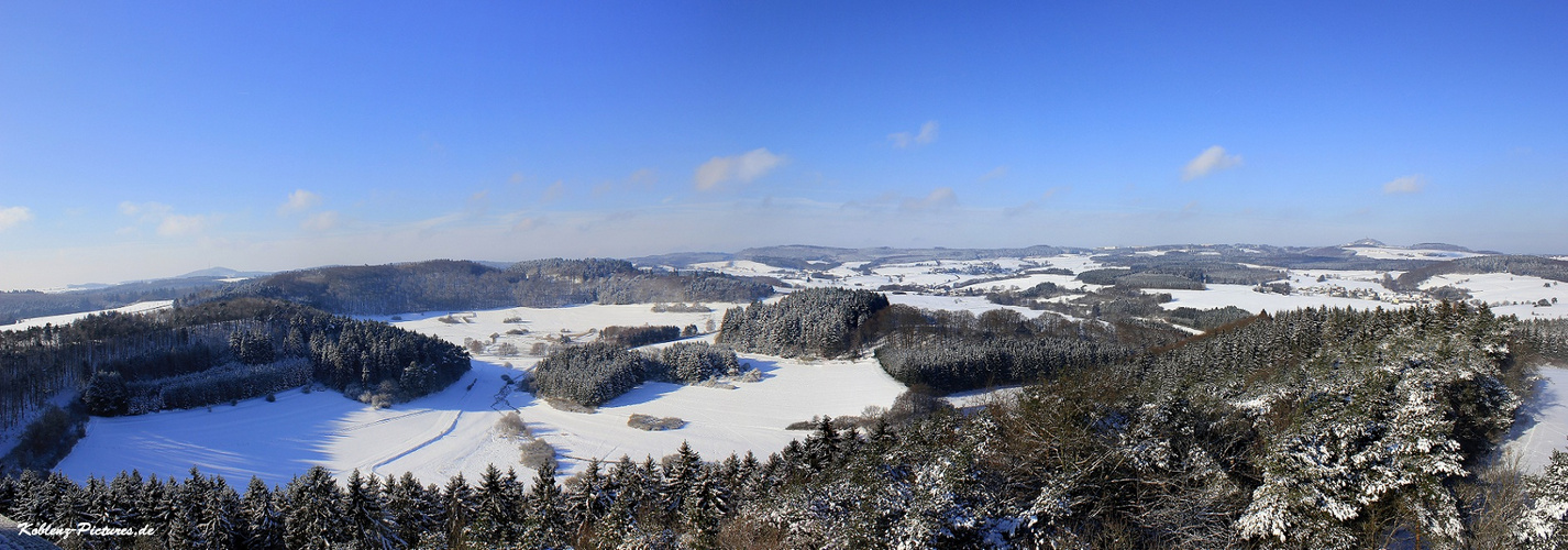 Winterpanorama Eifel