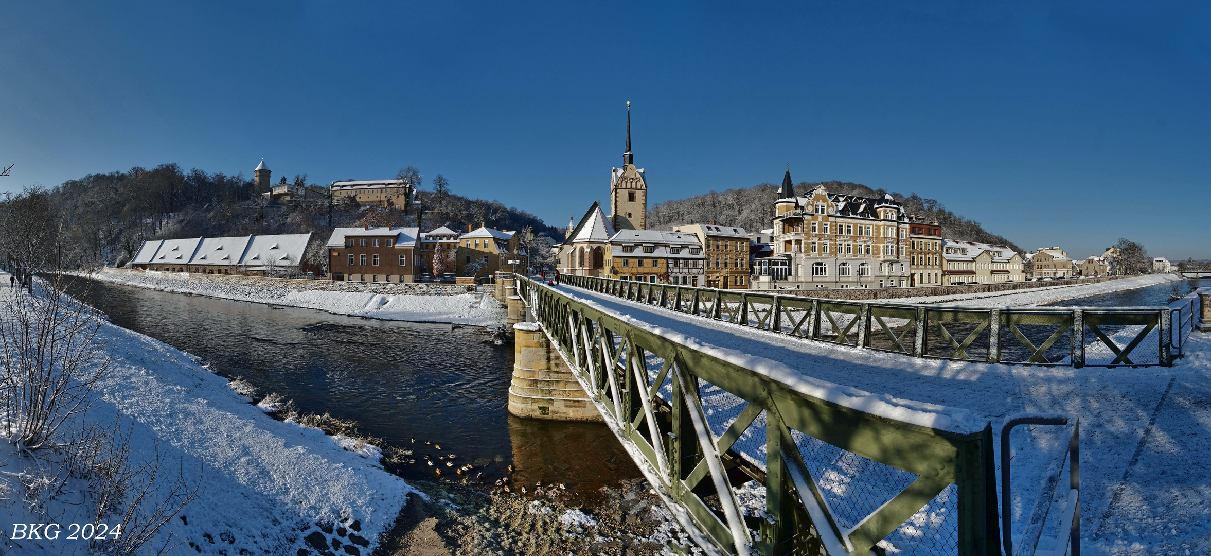 Winterpanorama Gera - Untermhaus 