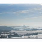 Winterpanorama im Eichsfeld.