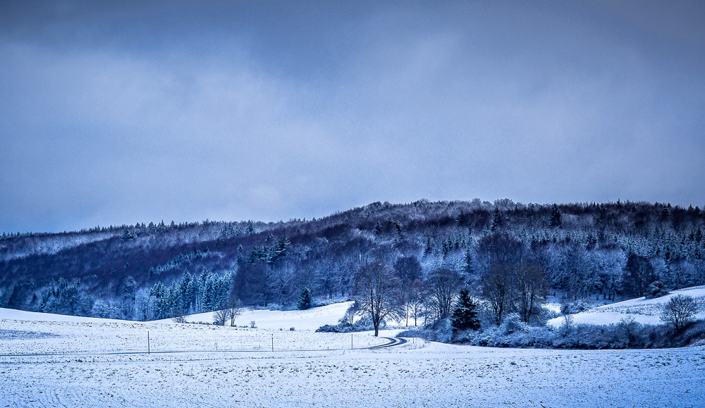 Winterpanorama im Südwesten