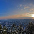 Winterpanorama Jena  