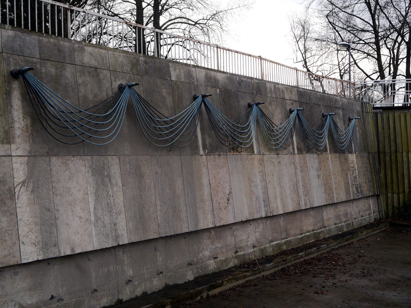 Winterparks: Rheinpark Köln