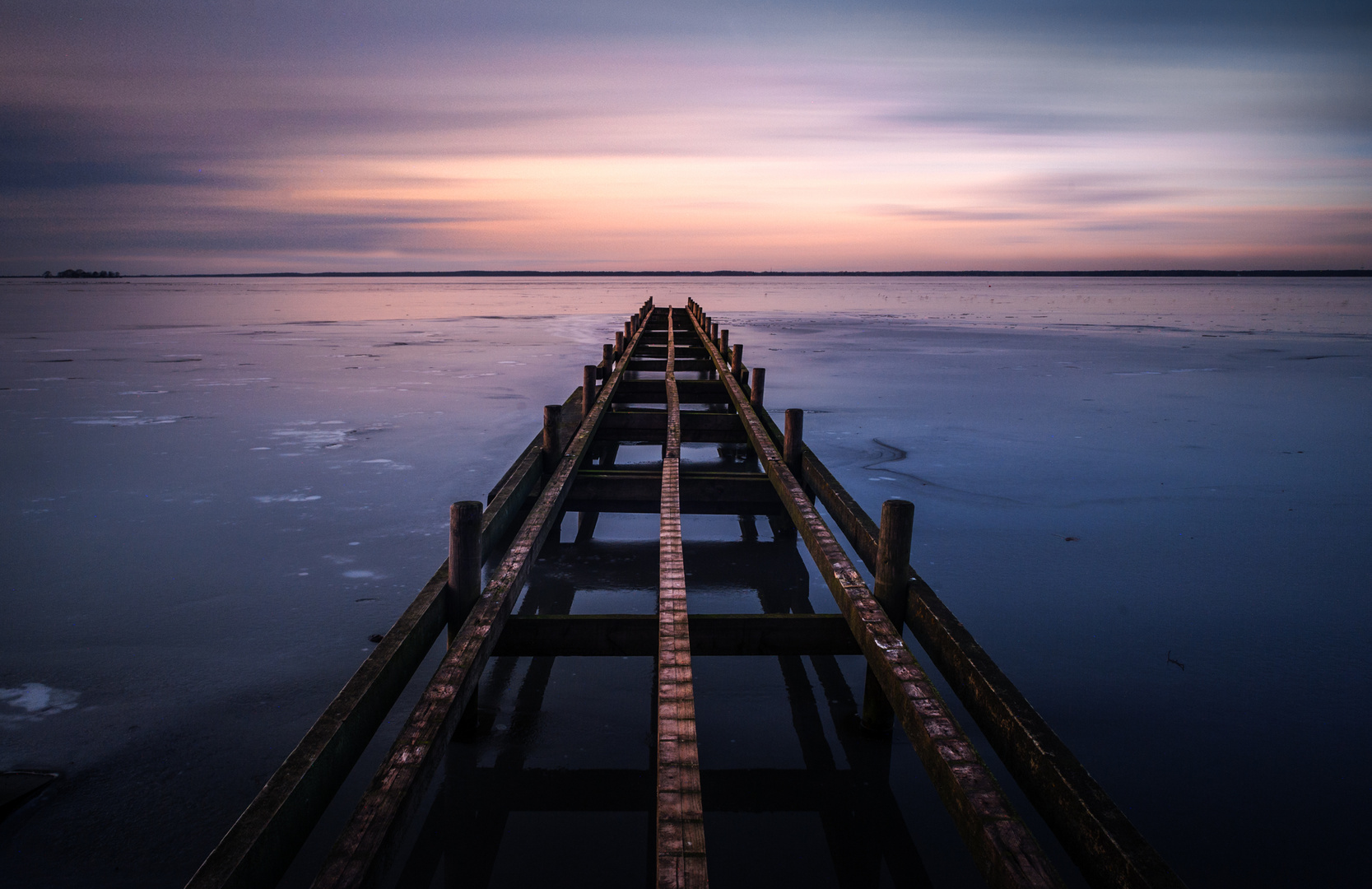 Winterpause am Steinhuder Meer